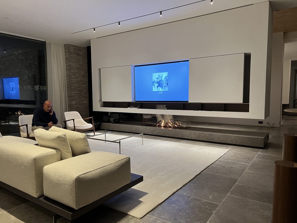 Finished Hampstead living room