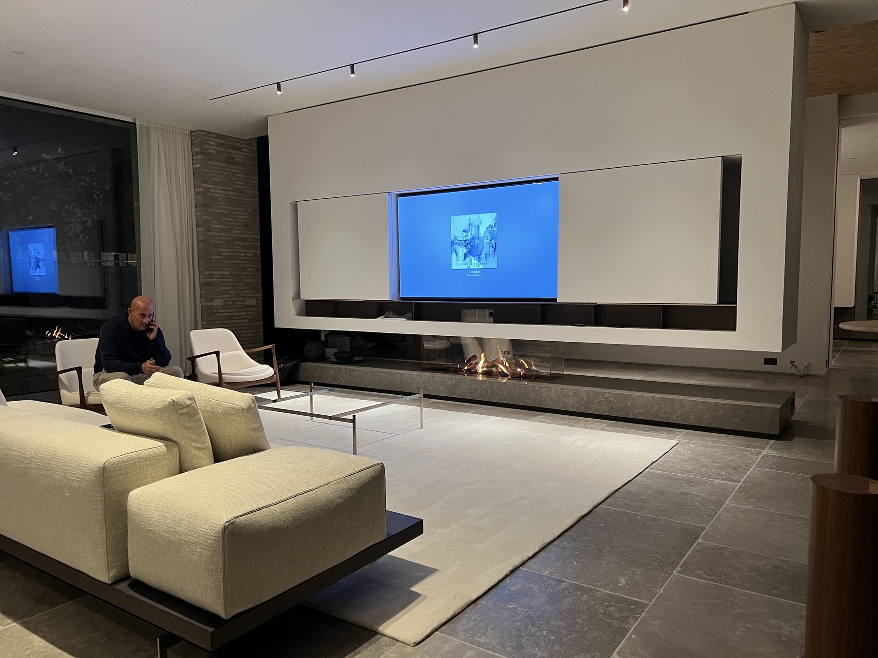 Finished Hampstead living room