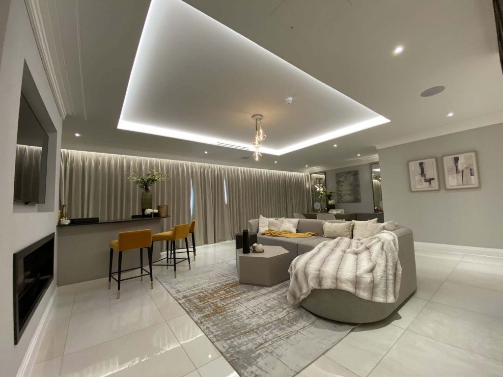 Finished Northwood living room