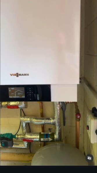 Viessmann heating equipment in a Dorset school plant room